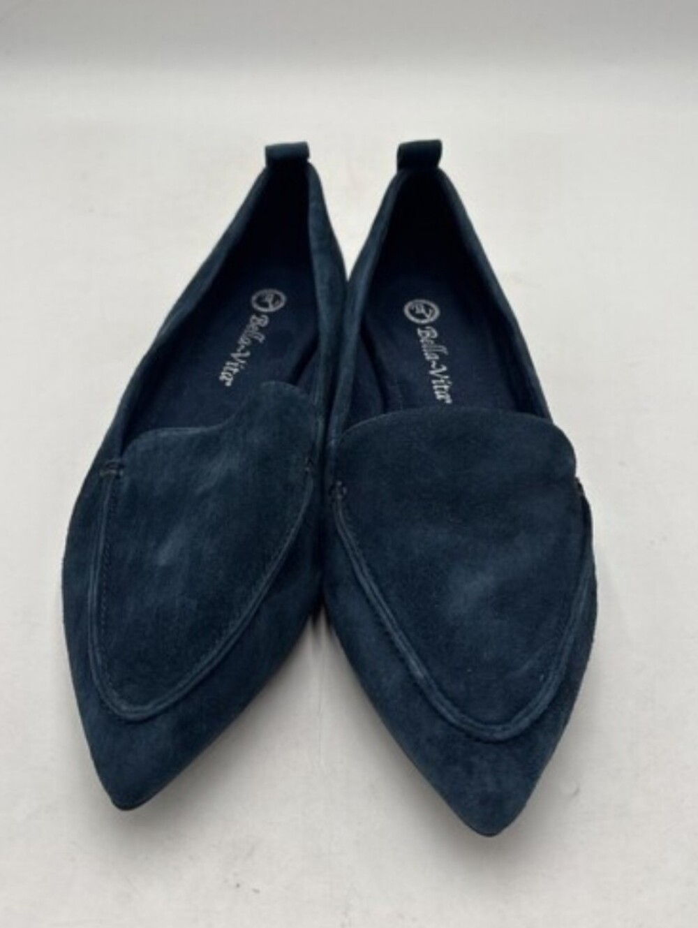 Bella Vita Women's Alessi Slip On Flats Navy Blue Size 8M